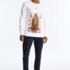 Forgive My Sins Rhinestone Long Sleeve Tee