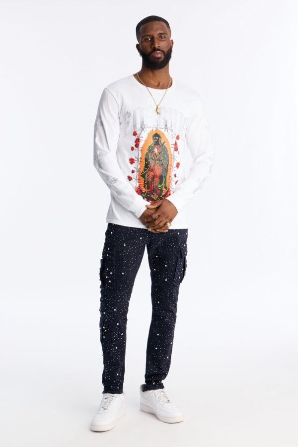 Skinny Prosperity Drip Embellished Pant