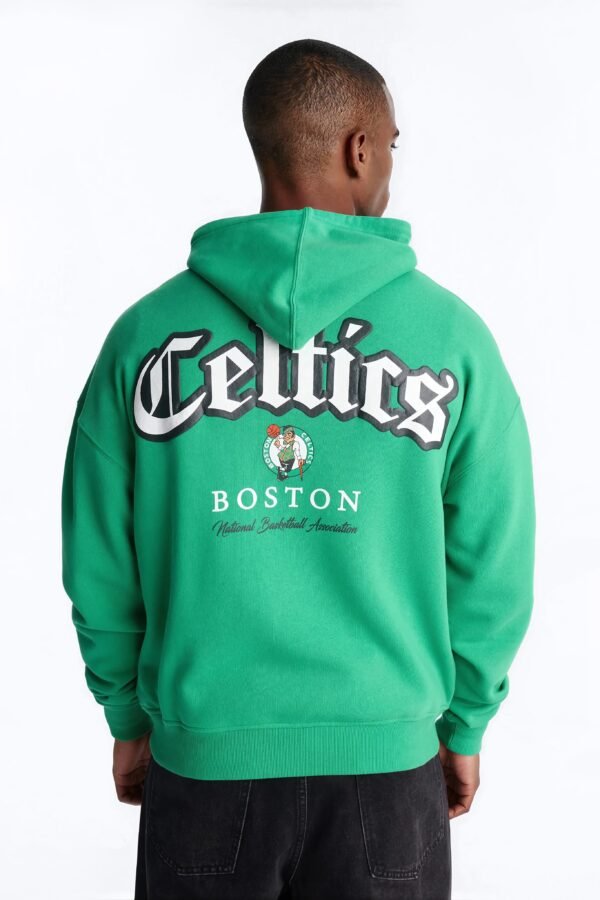 Celtics Old English Embroidery Hoodie