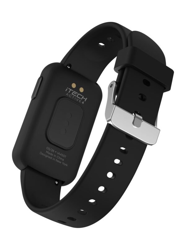 01fa2b78-d57a-4a8e-b46c-0aa76d8a8ac8.eb56e0a2aa95509d73e7e9596b318fa3.jpeg iTech Active 4 Unisex Adult Smartwatch Fitness Tracker, Black, Silicone Strap