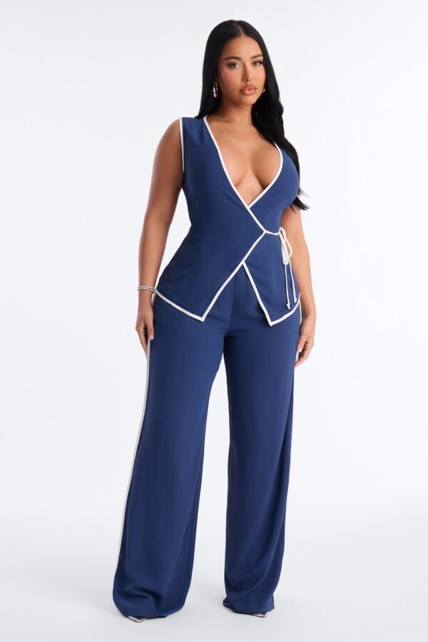 Natalia Sleeveless Pant Set
