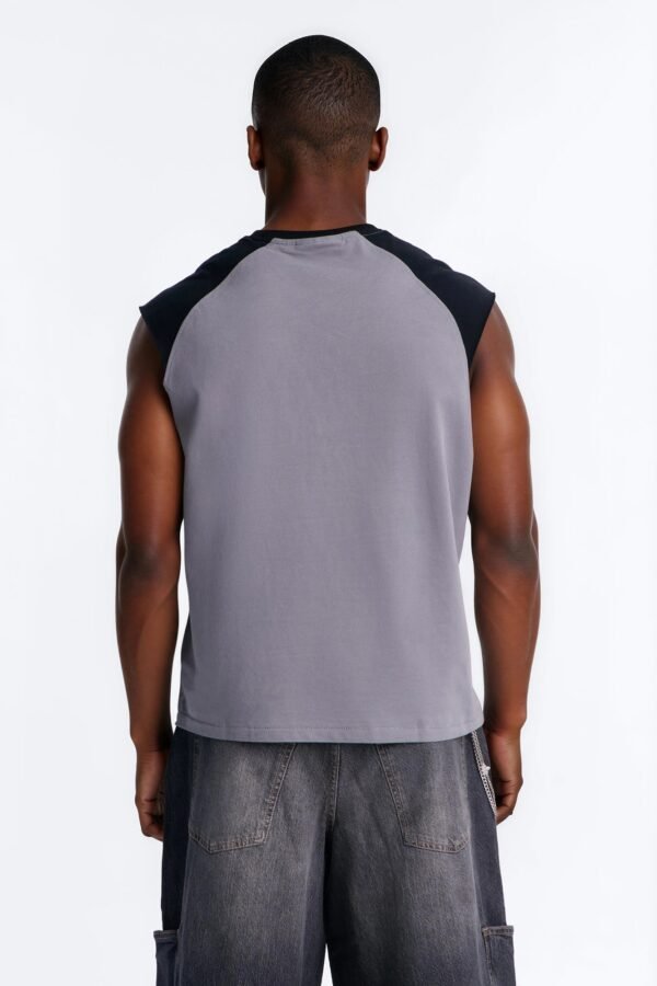 Boxy Raglan Muscle Tee