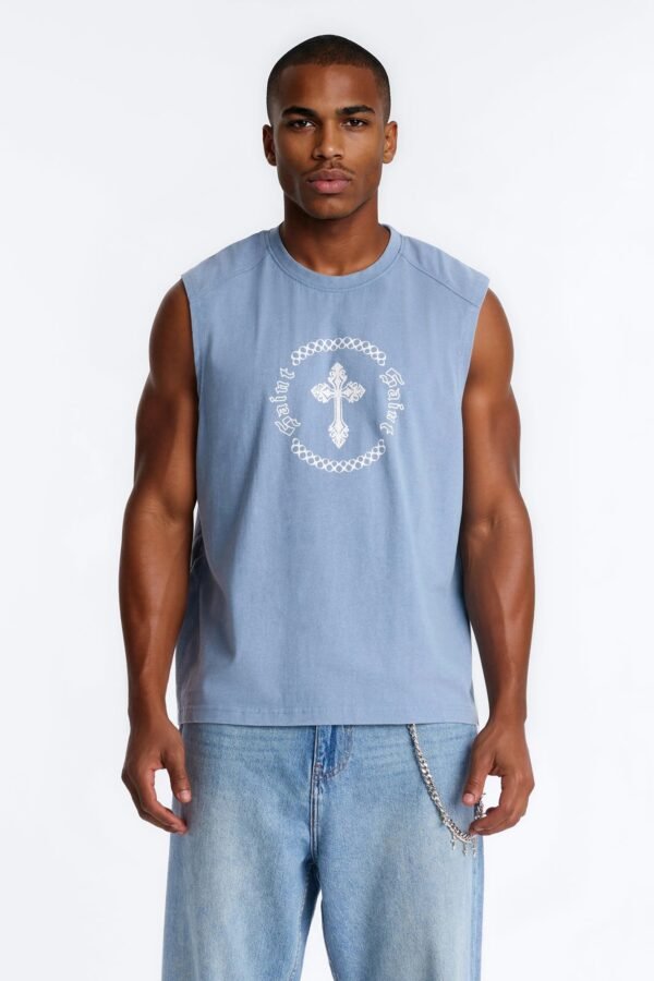 Forsaken Washed Muscle Tee