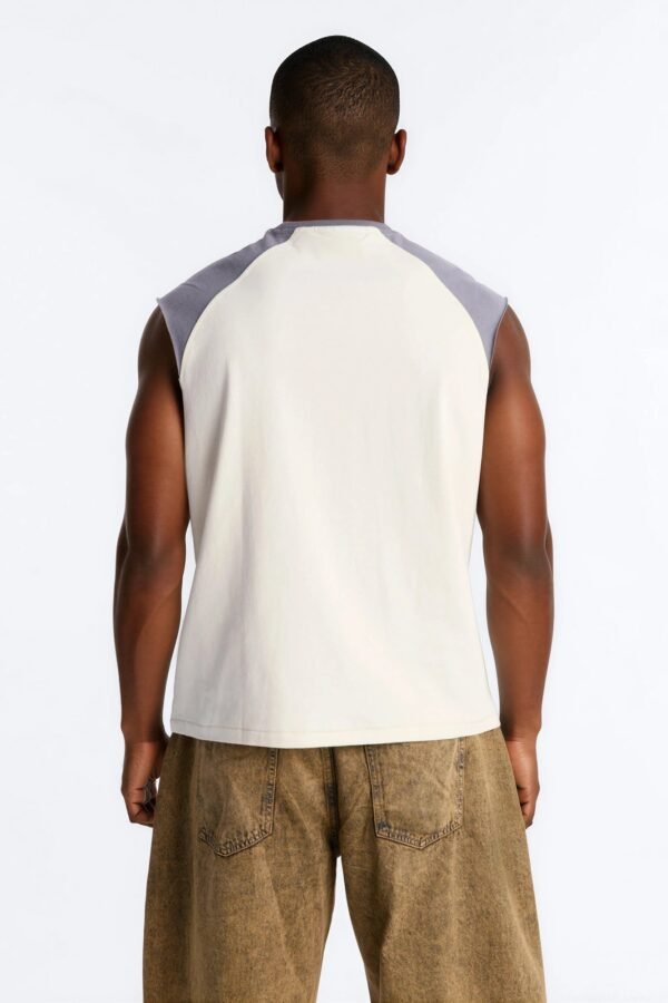 Boxy Raglan Muscle Tee