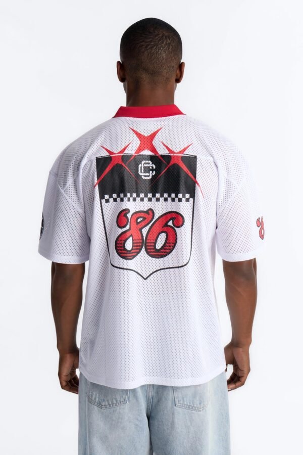 Coca Cola 86 Johnny Collar Soccer Jersey