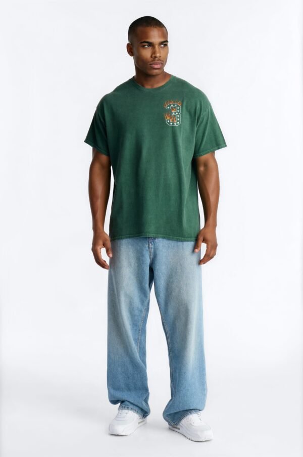 Speed Is My Fuel Vintage Print Short Sleeve Tee