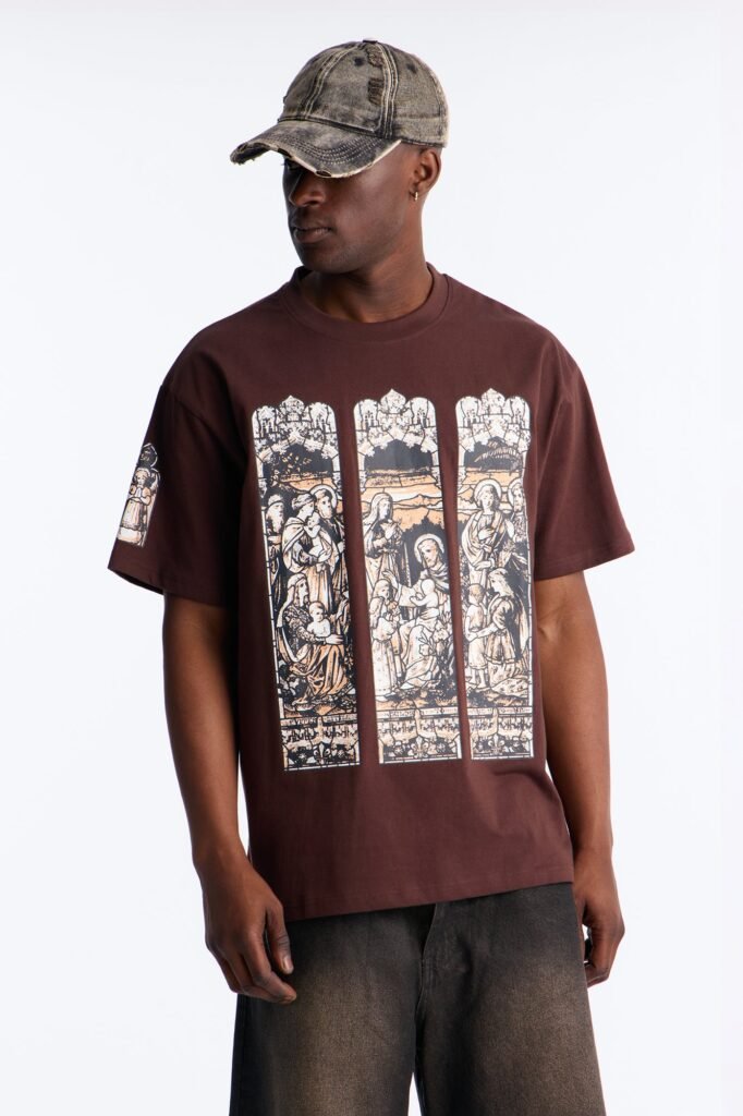 Cathedral Art Oversized Short Sleeve Tee