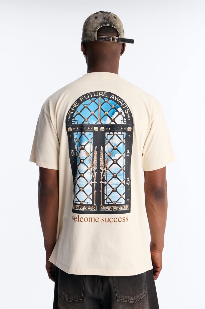The Future Awaits Oversized Short Sleeve Tee