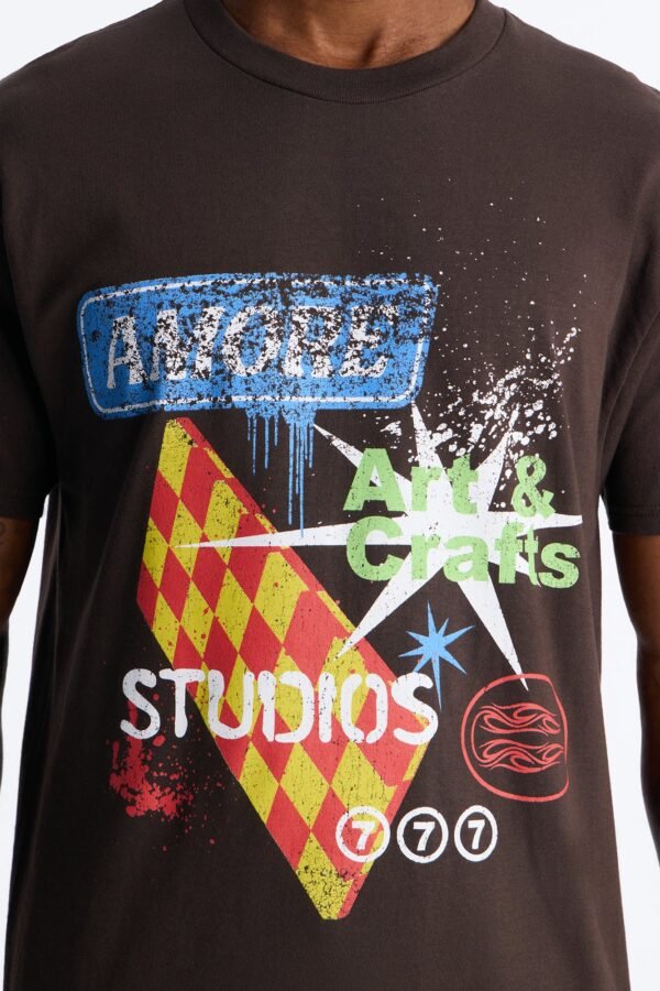 Amore Studios Vintage Oversized Short Sleeve Tee