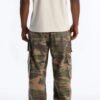 Baggy Rhinestone Combat Cargo Jean