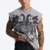 Blessed Redemption Patch French Terry Muscle Tee
