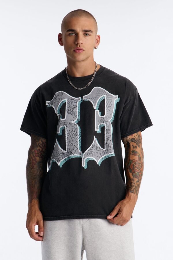 Substance 33 Vintage Oversized Short Sleeve Tee
