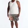 Tribal Tapestry Printed Swim Trunk 7″