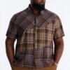 Intermix Plaid Button Up Shirt