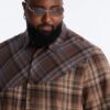 Intermix Plaid Button Up Shirt