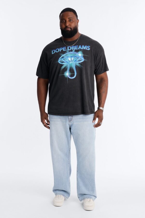 Dope Dreams Only Vintage Oversized Short Sleeve Tee
