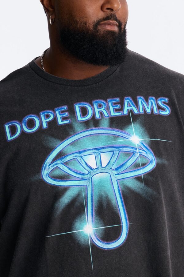 Dope Dreams Only Vintage Oversized Short Sleeve Tee