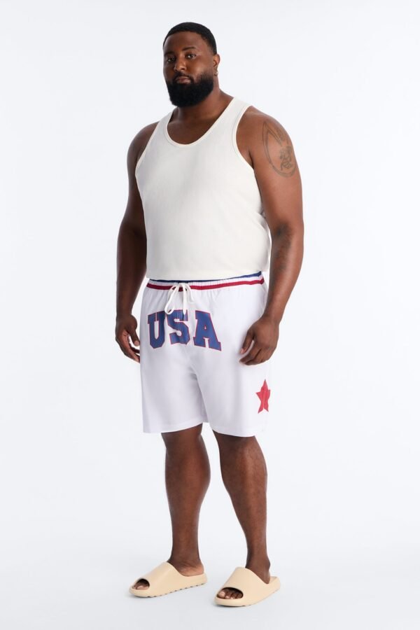 USA Freedom Stars Swim Trunk 7″