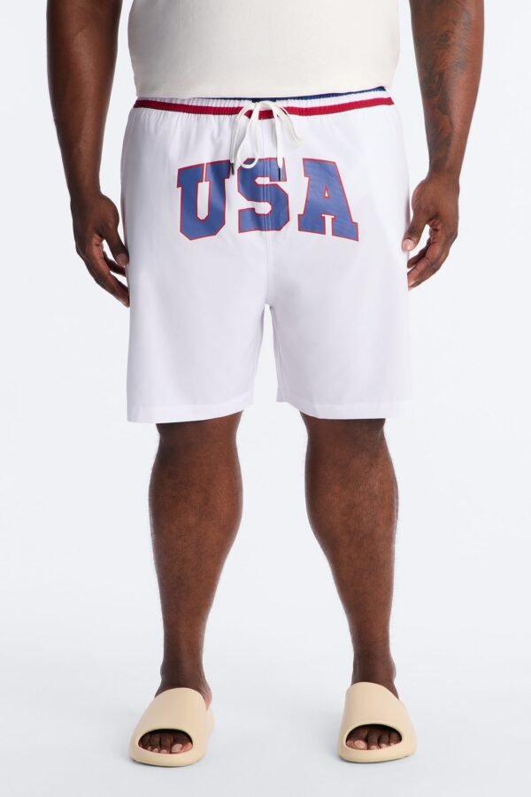 USA Freedom Stars Swim Trunk 7″