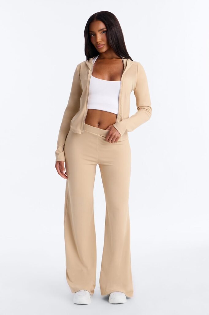 Casual Vibe Zip Up Hoodie Pant Set