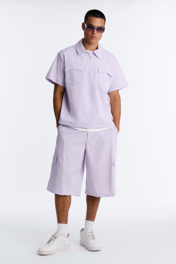 Gable Pocket Quarter Zip Polo