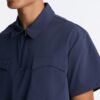 Gable Pocket Quarter Zip Polo