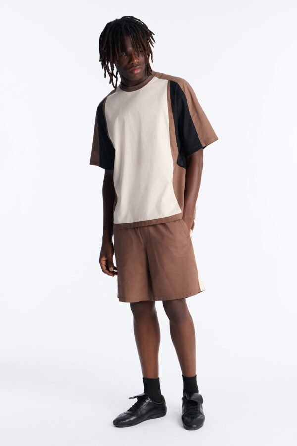 Basic Color Block Relaxed Short