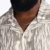 Starry Night Cuban Collar Button Up Shirt
