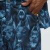 Straight Doberman Printed Pants