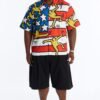 Keith Haring Freedom Button Up Shirt