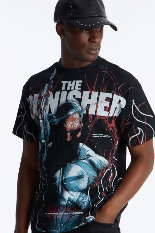 The Punisher Heavy Weight Boxy Short Sleeve Tee