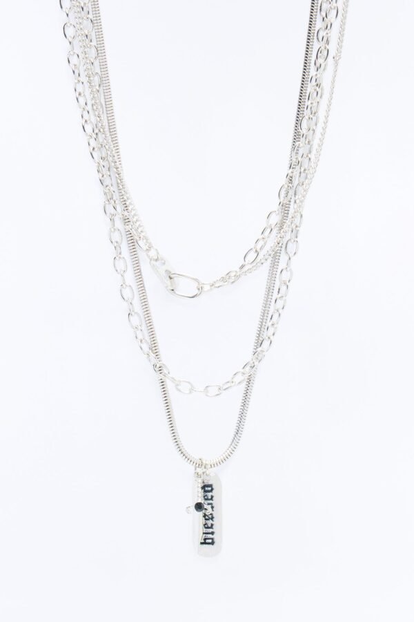 Blessed Dog Tag Necklace Set