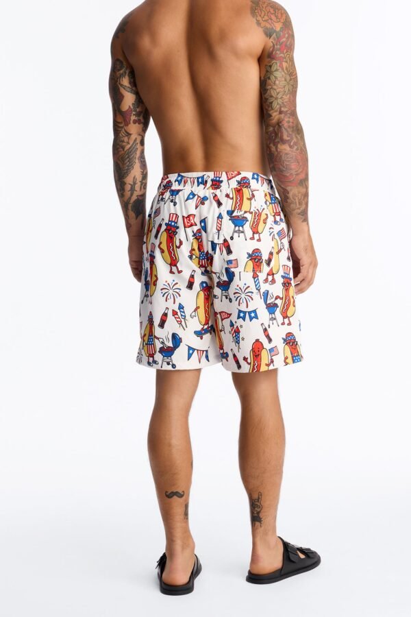 Backyard Cookout Swim Trunk 7″