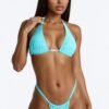 Island Glow Rhinestone 2 Piece Bikini Set