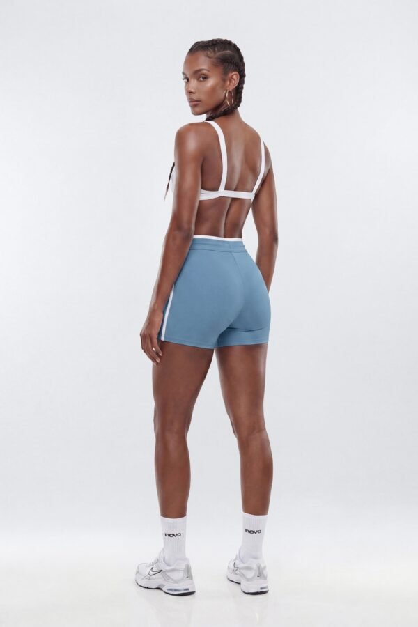 ProStretch™ 4″ Contrast Trim High Rise Biker Short