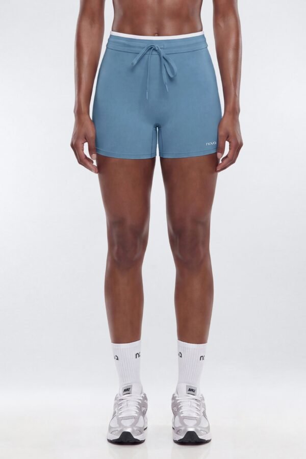 ProStretch™ 4″ Contrast Trim High Rise Biker Short