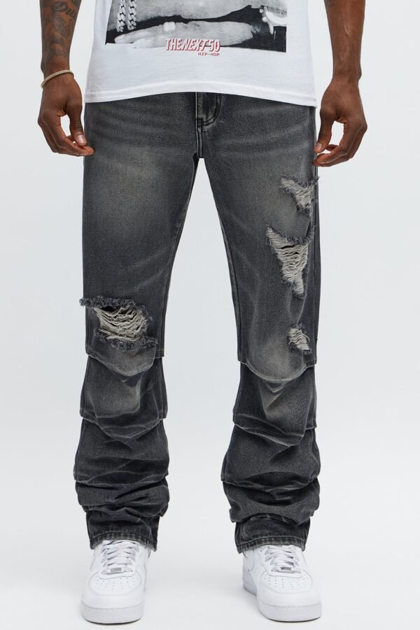 Straight Down The Street Ripped Jeans