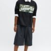 Southpole Camo Panel Sweatshirt