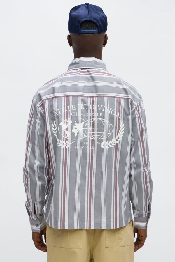 Athletic Division Long Sleeve Shirt With Tie