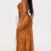 All Spice Satin Maxi Dress