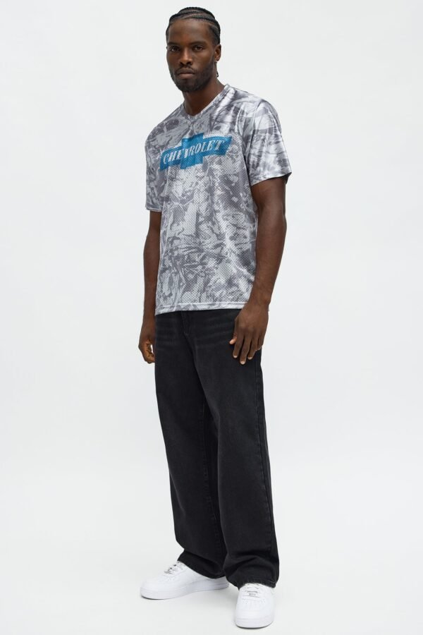 Chevy Woodland Print Mesh Jersey