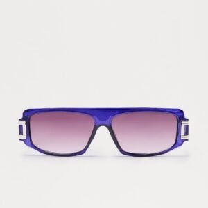 Flat Top Frame Colored Lens Sunglasses