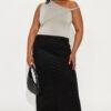 Peyton Low Rise Faux Suede Maxi Skirt