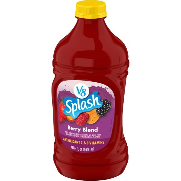 09b61b38-9161-4e7e-ab16-fbf4aff92a5b.307b232153d8f91e21dcf1a7ddcfa035.jpeg V8 Splash Berry Blend Flavored Beverage, 64 fl oz Bottle