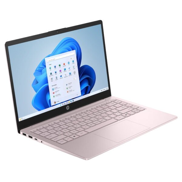 0b1cfd24-d50a-44f6-bd09-d2bf5f2f077d.1d52a5bd6c8f73f3a2f804b5f2a798b8.jpeg HP 14-inch HD Windows 11 Laptop, Intel N150, 4GB RAM, 128GB Storage, Tranquil Pink, 14-ep2111wm
