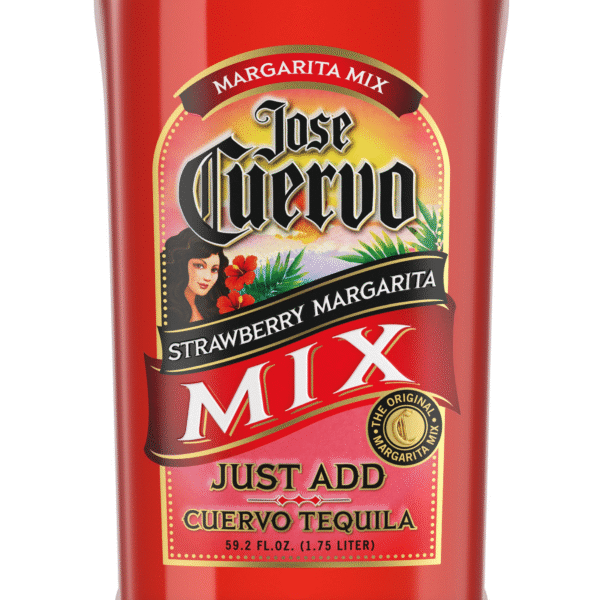 0bfd7a34-a277-4b7d-8e19-3f024c381b64.be814c29d01294f4ed38fa7c6f16de98.png Jose Cuervo Strawberry Margarita Mix 59.2 fl oz