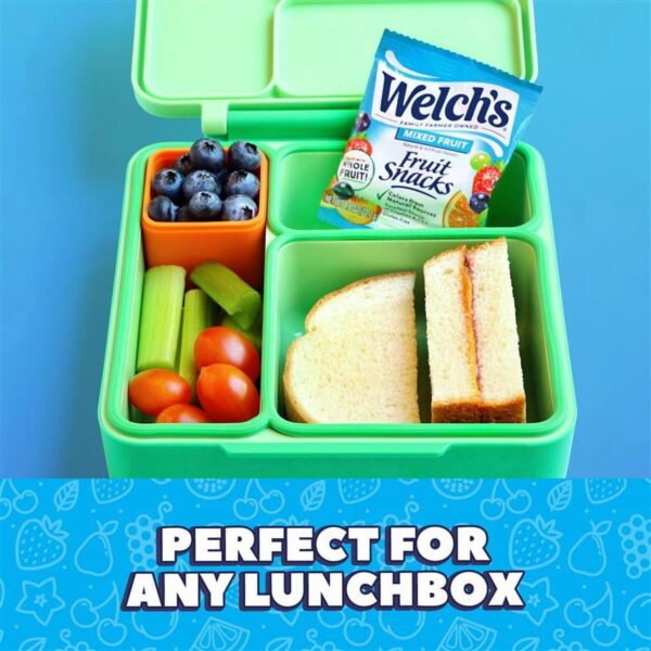 0cf14dee-8157-4b43-b00e-5c7935ed96d9.13b18dd61017a67ae383854257aeb266-1.jpeg Welch's Fruit Snacks, Mixed Fruit, Soft Gluten Free Kids Snacks, 0.8 oz, 40 Count