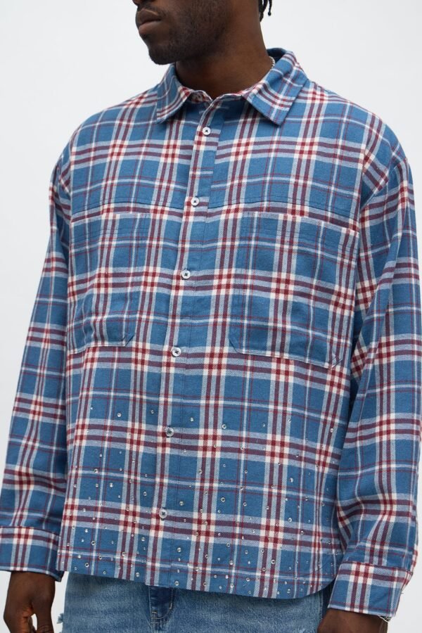 Studio Stampede Rhinestone Flannel