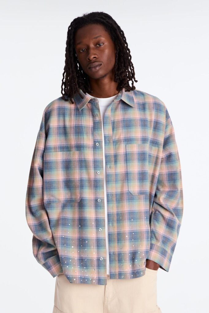 Worldwide Rhinestone Flannel