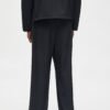 Baggy Pleated Pearl Pant